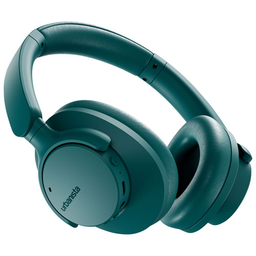 Urbanista Valencia Over-Ear Noise Cancelling True Wireless Headphones - Teal Green