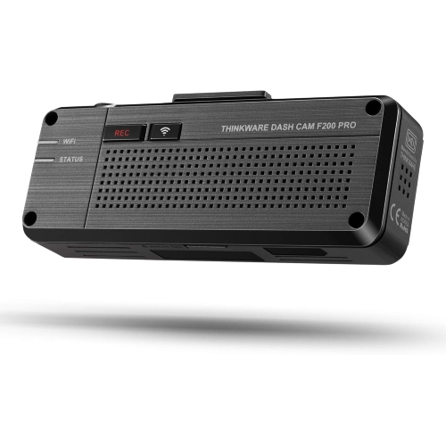 Remis à neuf - Caméra de tableau de bord avant HD intégrale 1080p F200 Pro de Thinkware | Wi-Fi, détecteur de gravité