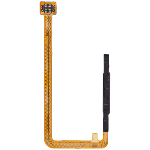 Lecteur d'empreintes digitales de remplacement avec câble Flex compatible avec Samsung Galaxy A06 (Premium) (Blanc)