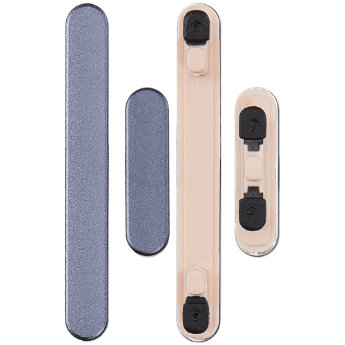 Replacement Hard Buttons Compatible For Samsung Galaxy A55 5G (A556 / 2024) (Premium)(Navy)