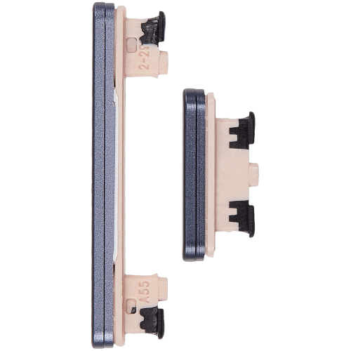 Replacement Hard Buttons Compatible For Samsung Galaxy A55 5G (A556 / 2024) (Premium)(Navy)