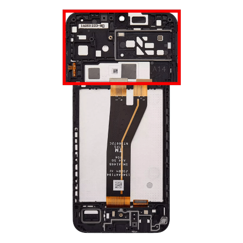 LCD de remplacement avec cadre pour Galaxy A14 4G/A14 5G (146 B/23)(version internationale)(Service Pk)