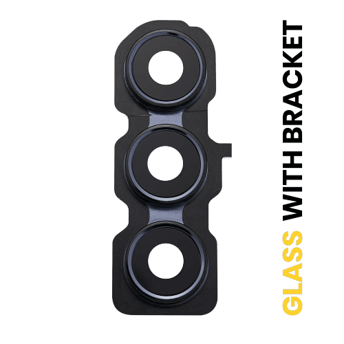 ESOURCE PARTS  Replacement Back Camera Lens With Bracket Compatible for Samsung Galaxy A55 5G (A556 / 2024) (Premium) (Navy)