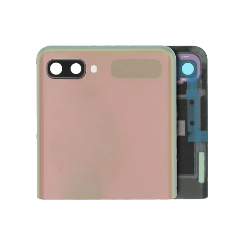 ESOURCE PARTS  Replacement Outer Oled Assembly W/frame for Galaxy Z Flip 4G (F700) / Z Flip 5G (F707) (Service Pack) (Mystic Bronze)