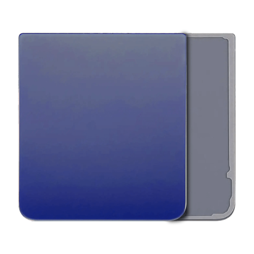 ESOURCE PARTS  Replacement Bottom Back Cover Compatible for Samsung Galaxy Z Flip 4 5G (Service Pack) (Navy)