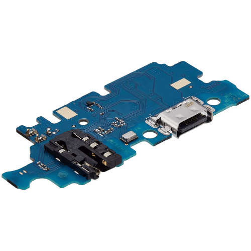 Replacement Charging Port With Headphone Jack Compatible For Samsung Galaxy A24 4G (Aftermarket Plus)