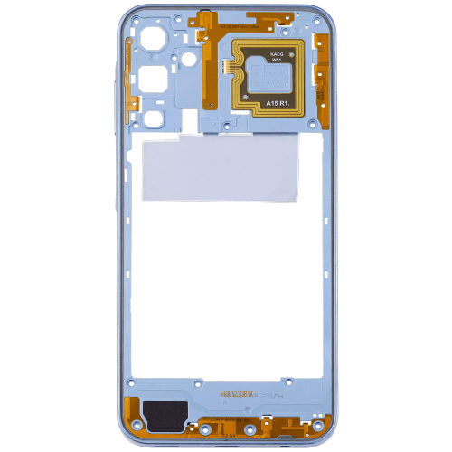 Replacement Mid-Frame Housing Compatible For Samsung Galaxy A15 (Optimistic Blue)
