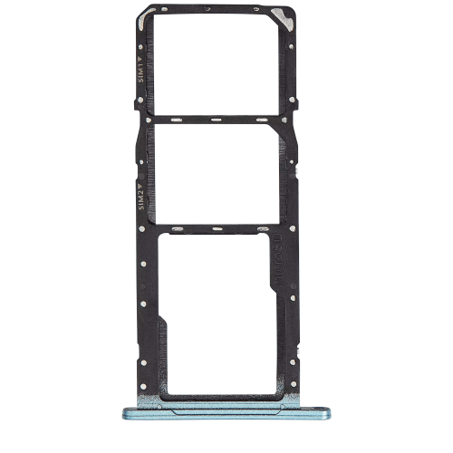 Replacement Dual Sim Card Tray Compatible For Samsung Galaxy A06 (Premium) (Blue)