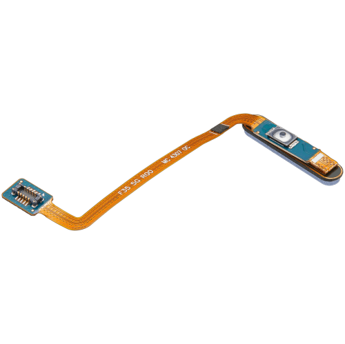 Replacement Fingerprint Reader With Flex Cable Compatible For Samsung Galaxy A25 5G (Premium) (Optimistic Blue)
