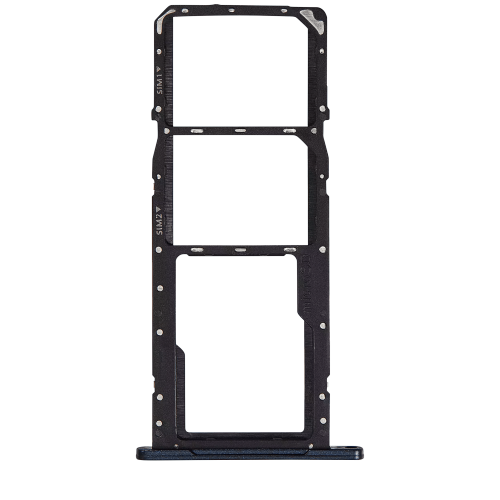 Replacement Dual Sim Card Tray Compatible For Samsung Galaxy A06 (Premium) (Black)
