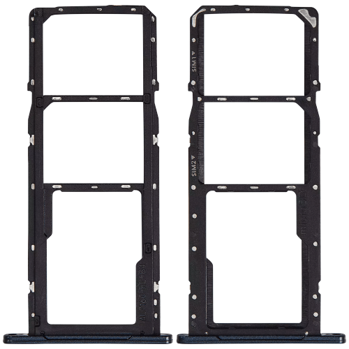 Replacement Dual Sim Card Tray Compatible For Samsung Galaxy A06 (Premium) (Black)