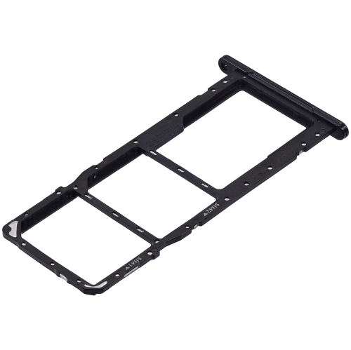 Replacement Dual Sim Card Tray Compatible For Samsung Galaxy A06 (Premium) (Black)