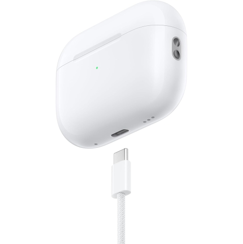 Refurbished - Apple AirPods Pro (2nd generation) In-Ear Noise Cancelling Truly Wireless Headphones With MagSafe Charging Case - White