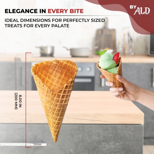 AR-HCB2 Waffle Cone Maker | Commercial Double Waffle Cone Iron | Stainless Steel | Nonstick | 110V