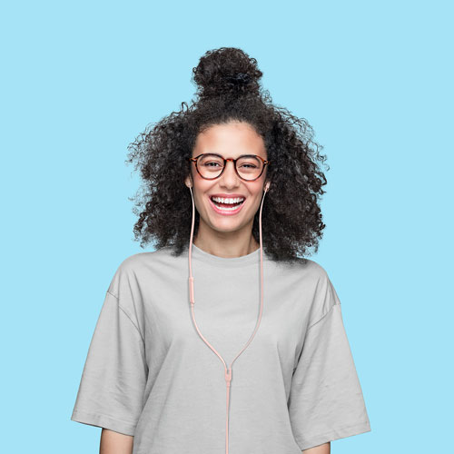 Écouteurs boutons SoundForm de Belkin avec connecteur USB-C - Rose