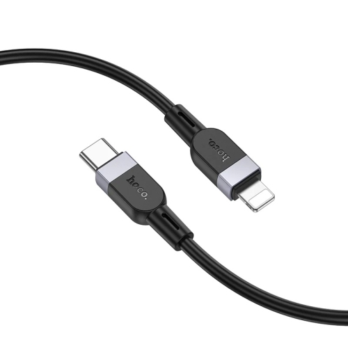 Hoco – Câble 2 M USB-C à Lightning X109 : Chargement rapide, conception durable et synchronisation de données fiable