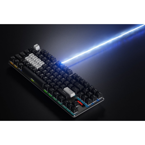 Pulsar Gaming Gears PCMK 2 Wired Hot-swappable RGB Mechanical Keyboard Hall Effect Switches Aluminum Alloy Plate TKL Layout, for Windows and Mac OS,