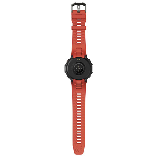 Montre intelligente T-Rex 3 de 38 mm d'Amazfit avec moniteur de fréquence cardiaque - Lave