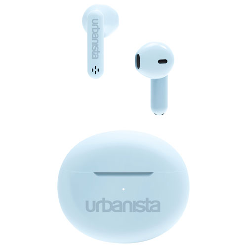 Écouteurs boutons 100 % sans fil Atlanta d'Urbanista - Bleu ciel
