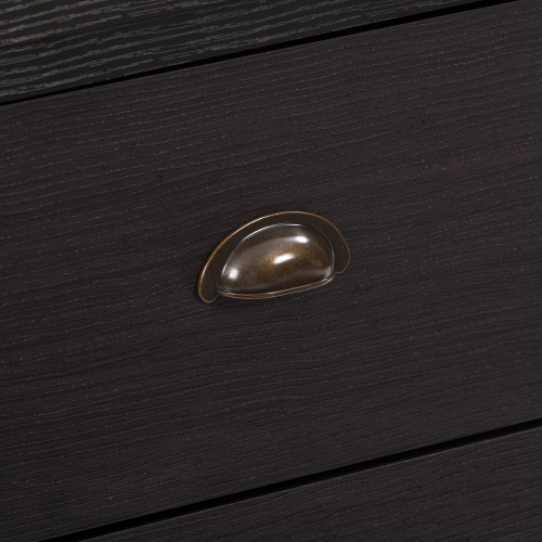 CorLiving Boston Wood Grain Wide 6 Drawer Dresser with Interlocking Drawers