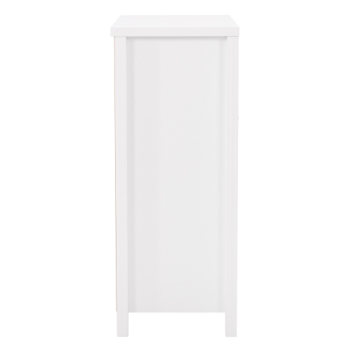 Grande commode à 5 tiroirs en grain de bois Boston de CorLiving avec tiroirs imbriqués