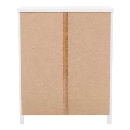 Grande commode à 5 tiroirs en grain de bois Boston de CorLiving avec tiroirs imbriqués