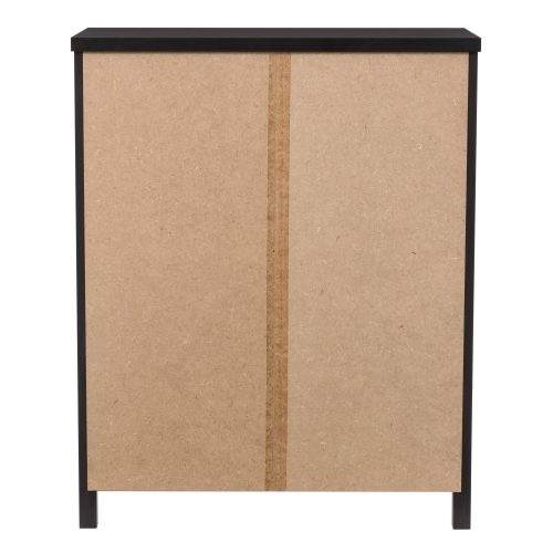 Grande commode à 5 tiroirs en grain de bois Boston de CorLiving avec tiroirs imbriqués