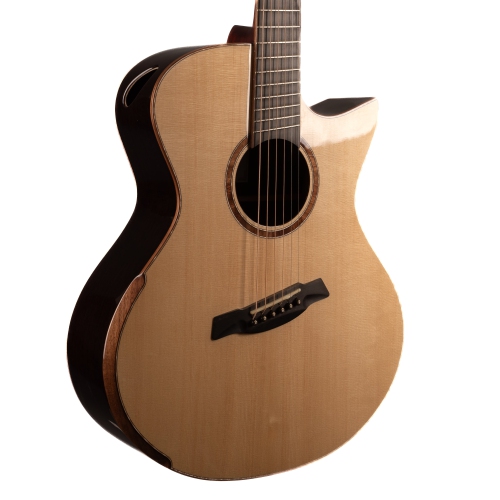 Avenir 25 Series Large Auditorium Body with Fan Fret, Solid Engelmann Spruce Top and Wenge Back and Sides