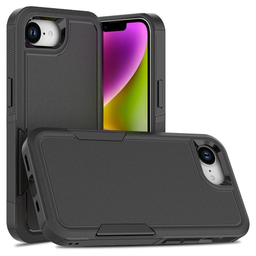 Image 1 de 5.. Étui rigide ajusté double couche robuste Comm de XCRS pour iPhone 16e