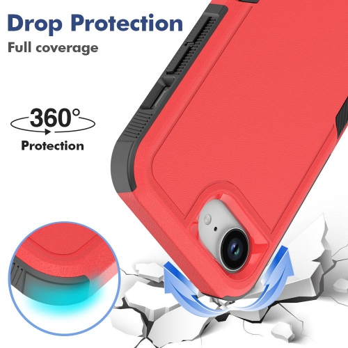 XCRS Dual Layered Comm Rugged Fitted Hardshell Case for iPhone 16e
