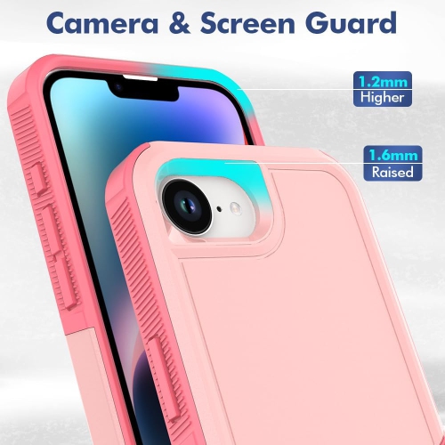 XCRS Dual Layered Comm Rugged Fitted Hardshell Case for iPhone 16e