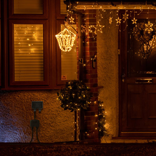 Prise intelligente Wi-Fi extérieure à 2 prises Tapo de TP-Link - Noir