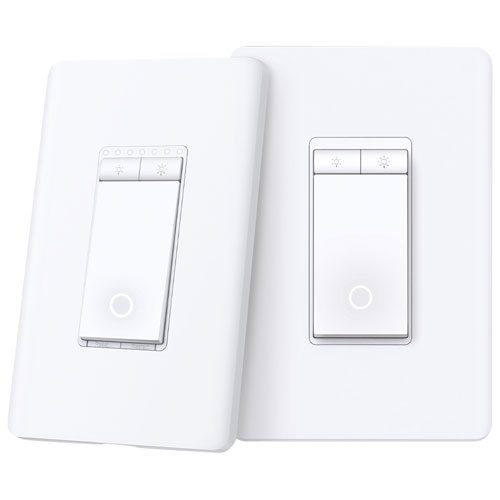 TP-Link Tapo 3W Smart WiFi Dimmer Light Switch - 2 Pack