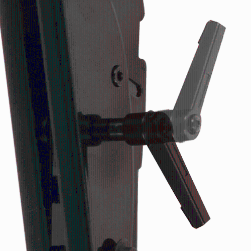 Crimson AV 46-90" Universal Flat Panel Screen Tilting Mount - Black -