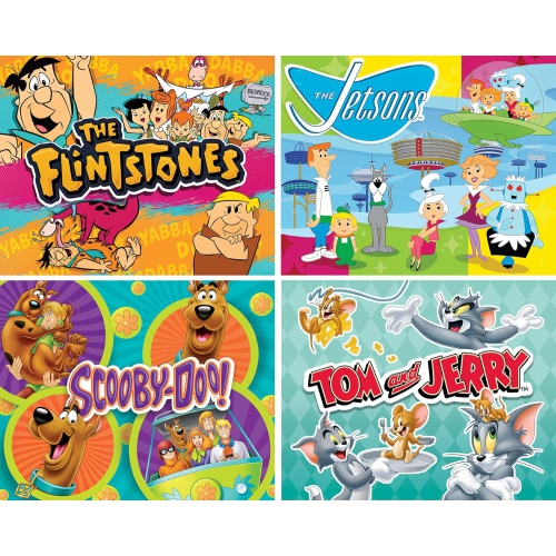 Hanna-Barbera - 4-Pack 100 PC Puzzle