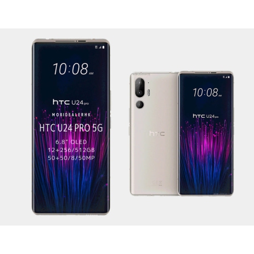 HTC U24 Pro 5G Dual SIM 512GB ROM 12GB RAM GSM Unlocked - White