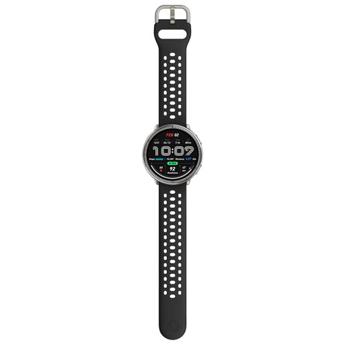 Amazfit Active 2 44mm Smartwatch with Heart Rate Monitor - Black