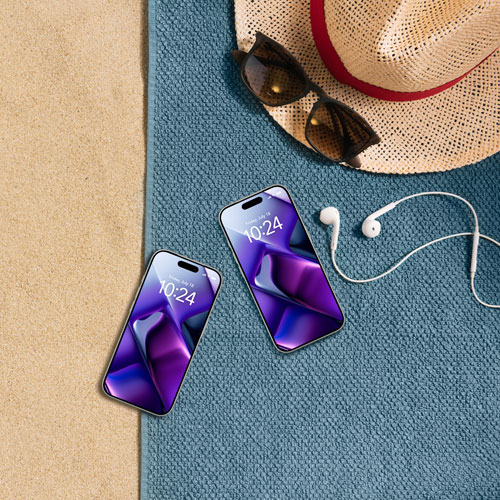 Insignia Glass Screen Protector with Camera Lens Protectors for iPhone 17 Pro - 3 Pack - Only at Best Buy