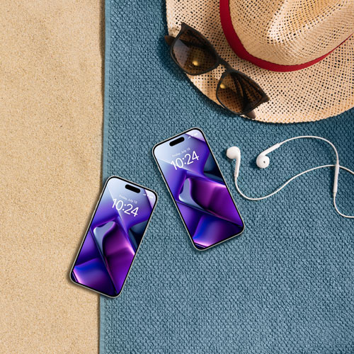 Protecteur d'écran en verre avec protecteurs d'objectif d'Insignia pour iPhone 17 Pro Max - Paquet de 3 - Exclusivité de Best Buy