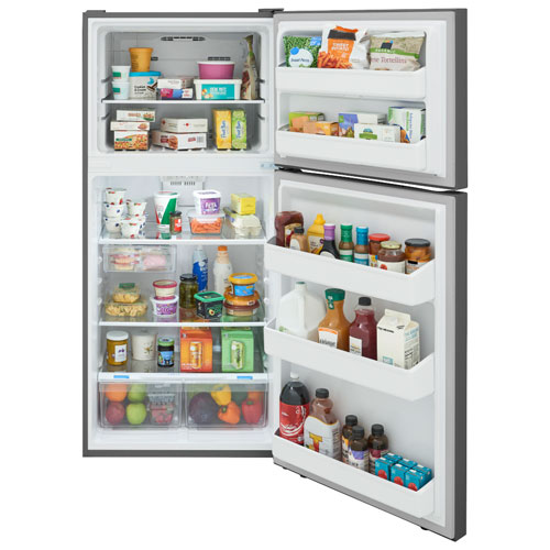 Frigidaire 30" 18.2 Cu. Ft. Top Freezer Refrigerator (FRTE1835AS) - Stainless Steel