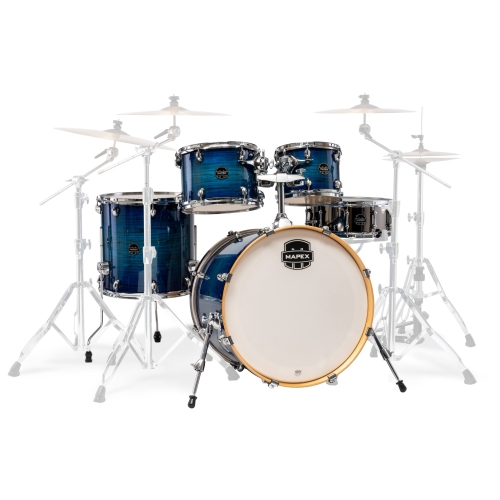 Ensemble de 5 coquilles Armory de Mapex - Bleu vague