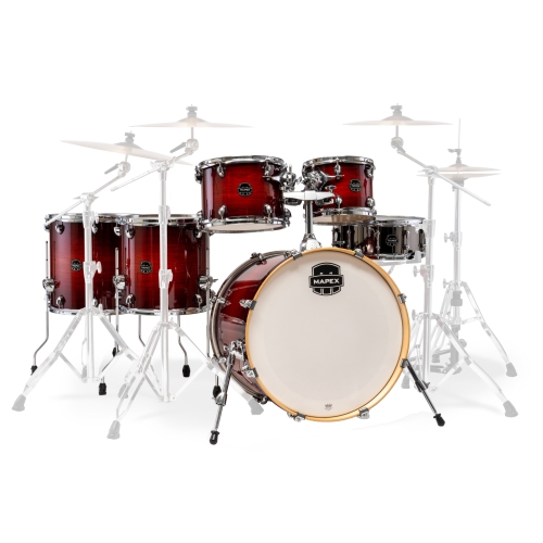 Mapex Armory 6-Piece Shell Pack - Red Onyx Burst
