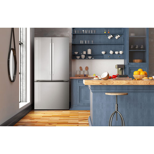 LG 33" 25 Cu. Ft. French Door Refrigerator (LF25H6200S) - Stainless Steel