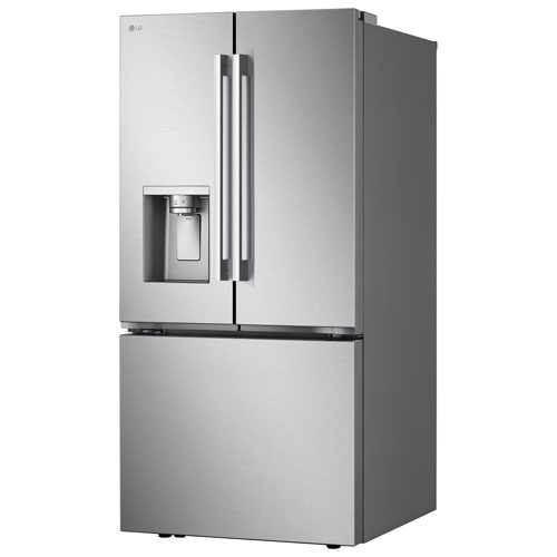 LG 33" 24.5 Cu. Ft. French Door Refrigerator with Water & Ice Dispenser (LF25H6330S) - Stainless Steel