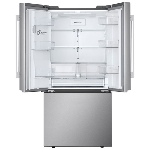 LG 33" 24.5 Cu. Ft. French Door Refrigerator with Water & Ice Dispenser (LF25H6330S) - Stainless Steel
