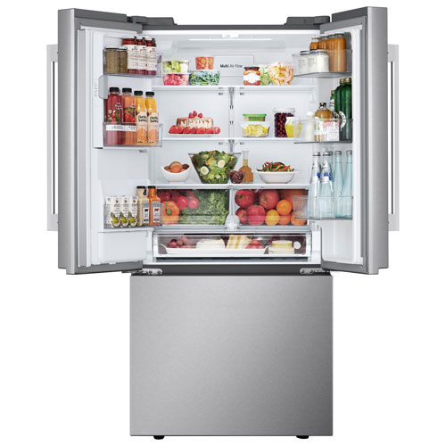 LG 33" 24.5 Cu. Ft. French Door Refrigerator with Water & Ice Dispenser (LF25H6330S) - Stainless Steel