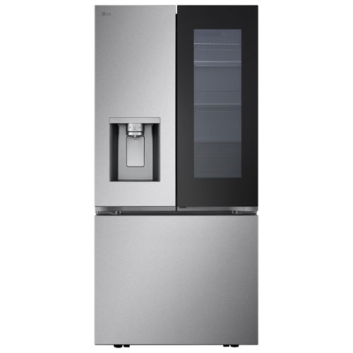 LG 33" 24.5 Cu. Ft. French Door Refrigerator with Water & Ice Dispenser - Stainless Steel