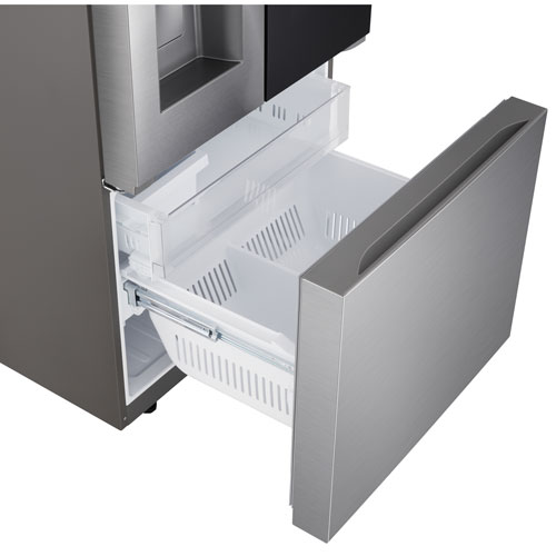 LG 33" 24.5 Cu. Ft. French Door Refrigerator with Water & Ice Dispenser - Stainless Steel