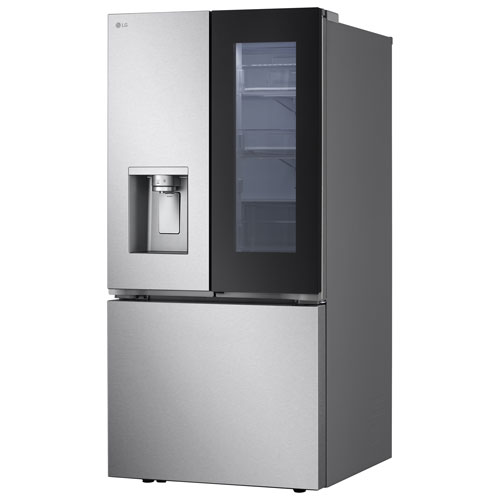 LG 33" 24.5 Cu. Ft. French Door Refrigerator with Water & Ice Dispenser - Stainless Steel