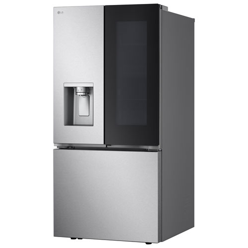 LG 33" 24.5 Cu. Ft. French Door Refrigerator with Water & Ice Dispenser - Stainless Steel